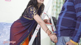 Sweet Saree-Clad Bhabhi Turns Playful with Her Devar, Craving Intense Anal Passion After a Chilled Back Massage