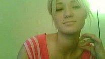 Sultry Brunette Delights in Seductive Self-Pleasure Show